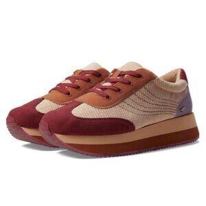 Rocket Dog womens light tan combo corduroy pella fabric Size 9 Sneakers Jogger